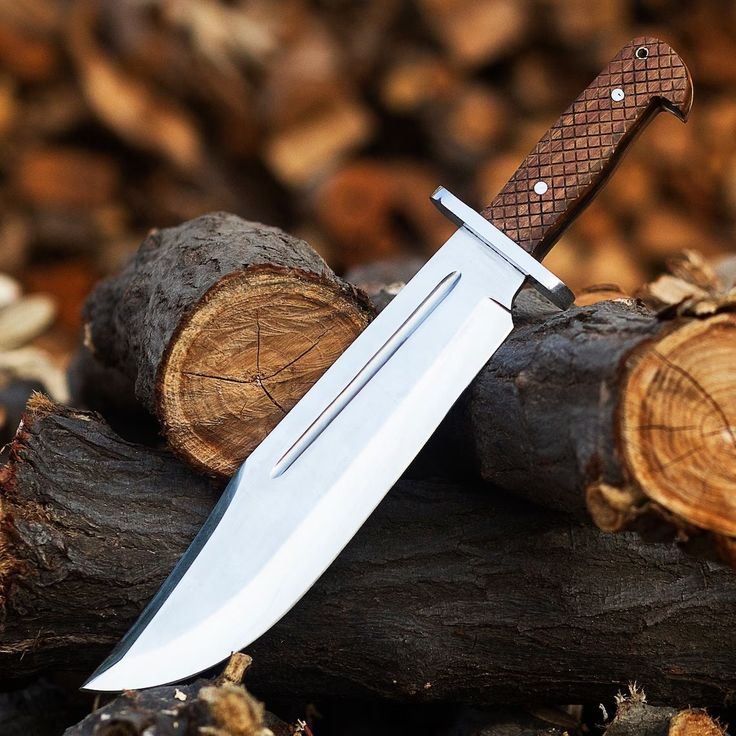 Collins & Co. Premium Bowie Knife – 15.5" D2 Steel Blade with Elegant Rosewood Handle & Leather Sheath - Korvel