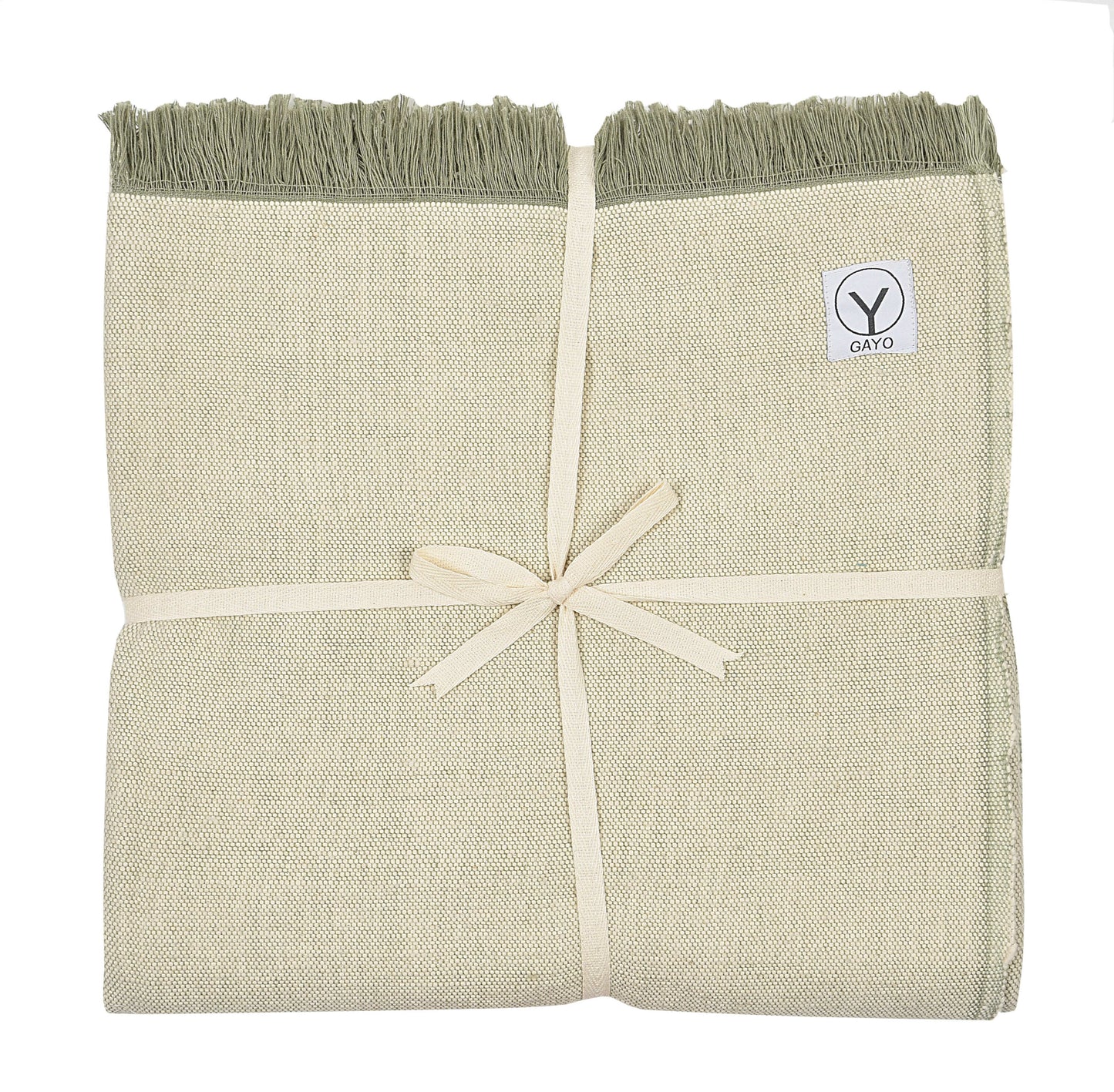 Sustainable Organic Cotton Yoga Blanket for Mindful Practices - Korvel