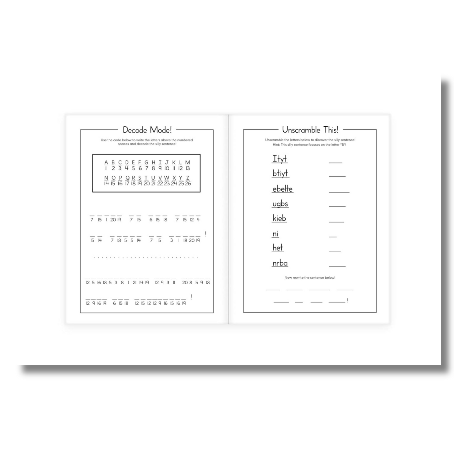 Fun Handwriting Workbook for Kids: Silly Sentences & Creative Writing Practice for Grades K-4 (Spiral Bound) - Korvel