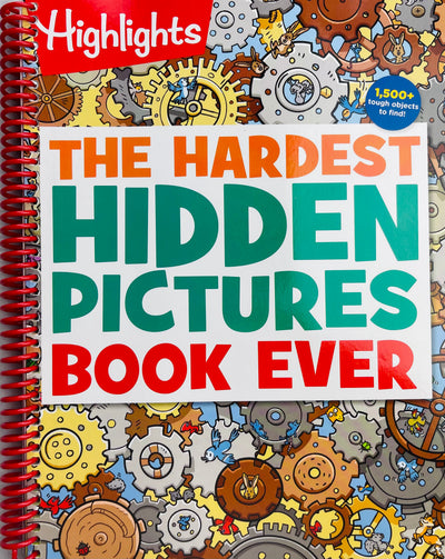 Ultimate Challenge: The Most Difficult Hidden Pictures Book (Spiral Bound) - Korvel