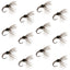 Premium Hares Ear Sakasa Kebari - 12 Size 12 Tenkara Flies - Korvel
