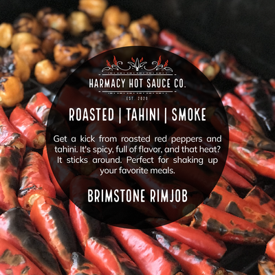 Brimstone Tahini & Roasted Red Pepper Sauce (9oz)