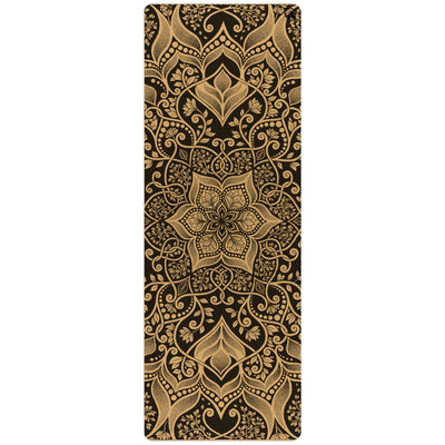 Eco-Friendly Harmony Aura Cork Yoga Mat for Ultimate Comfort - Korvel