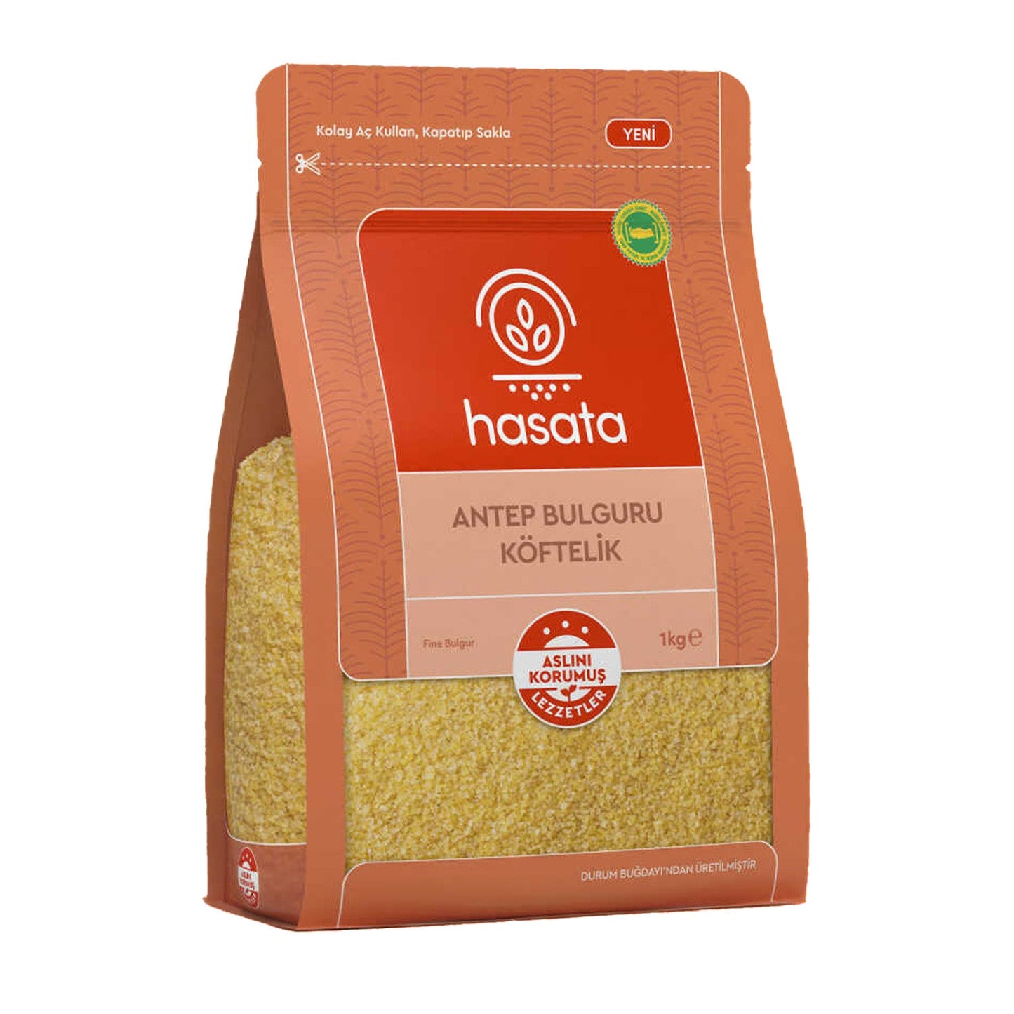 Bulgur fino Hasata 1 kg (35,3 oz) – Trigo partido de cocción rápida