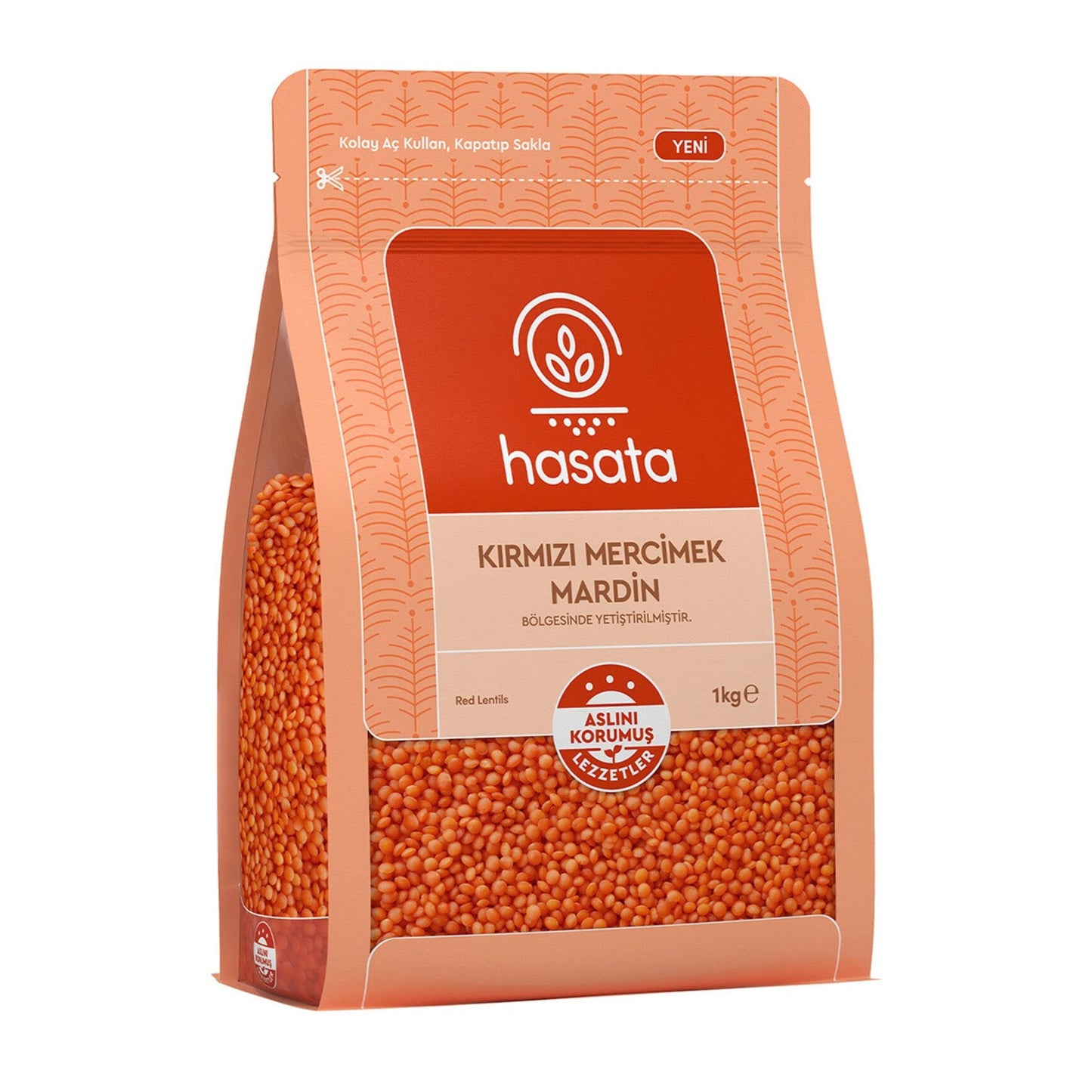 Hasata Red Lentils 1 kg (35.3 oz) – Premium Split Lentils