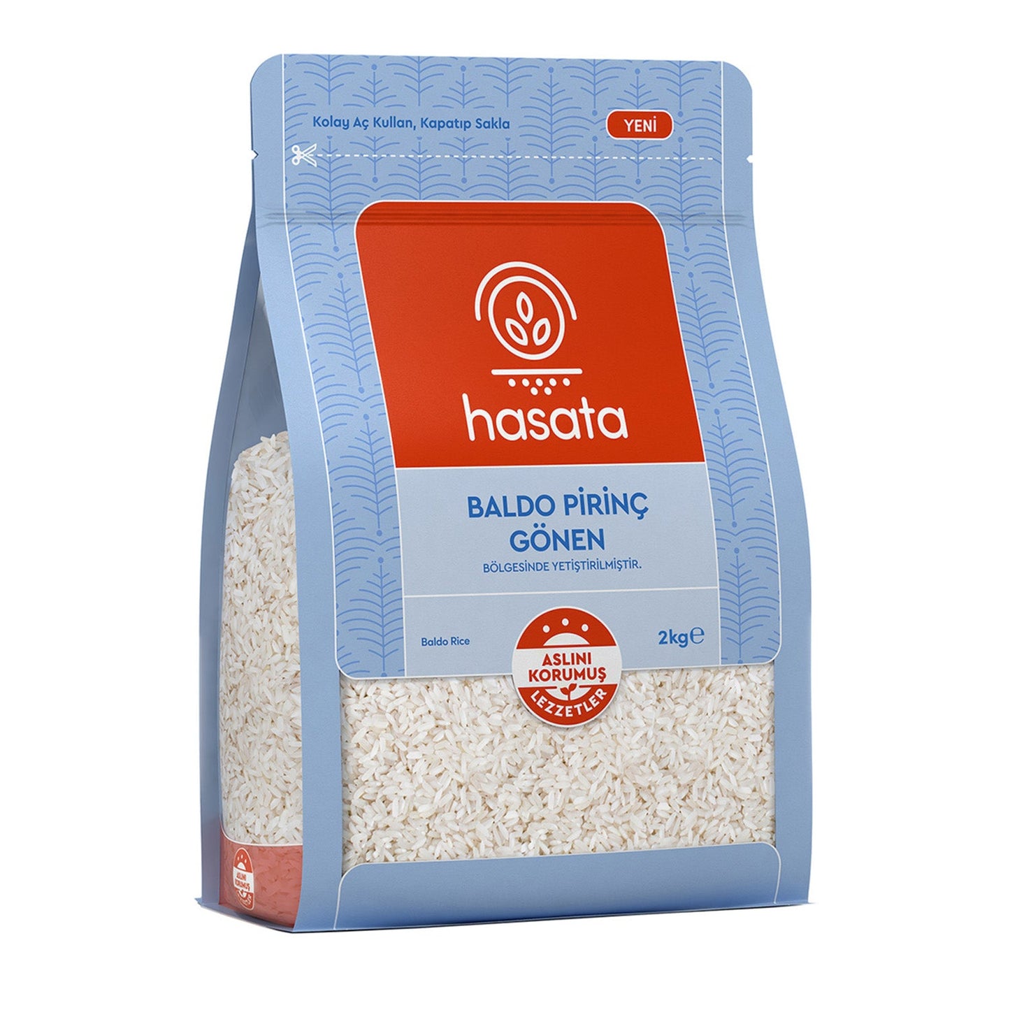Hasata Baldo Rice 2 kg (70.5 oz) – Premium Medium-Grain Rice