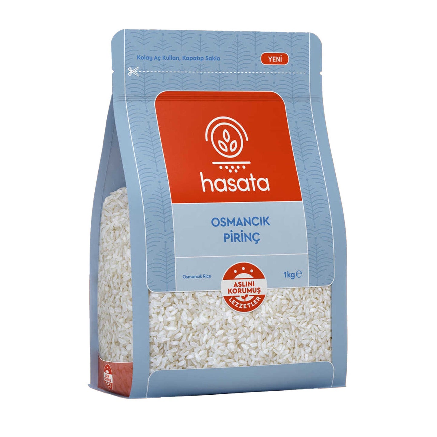 Arroz Hasata Osmancık 1 kg (35,3 oz) – Arroz premium de grano medio