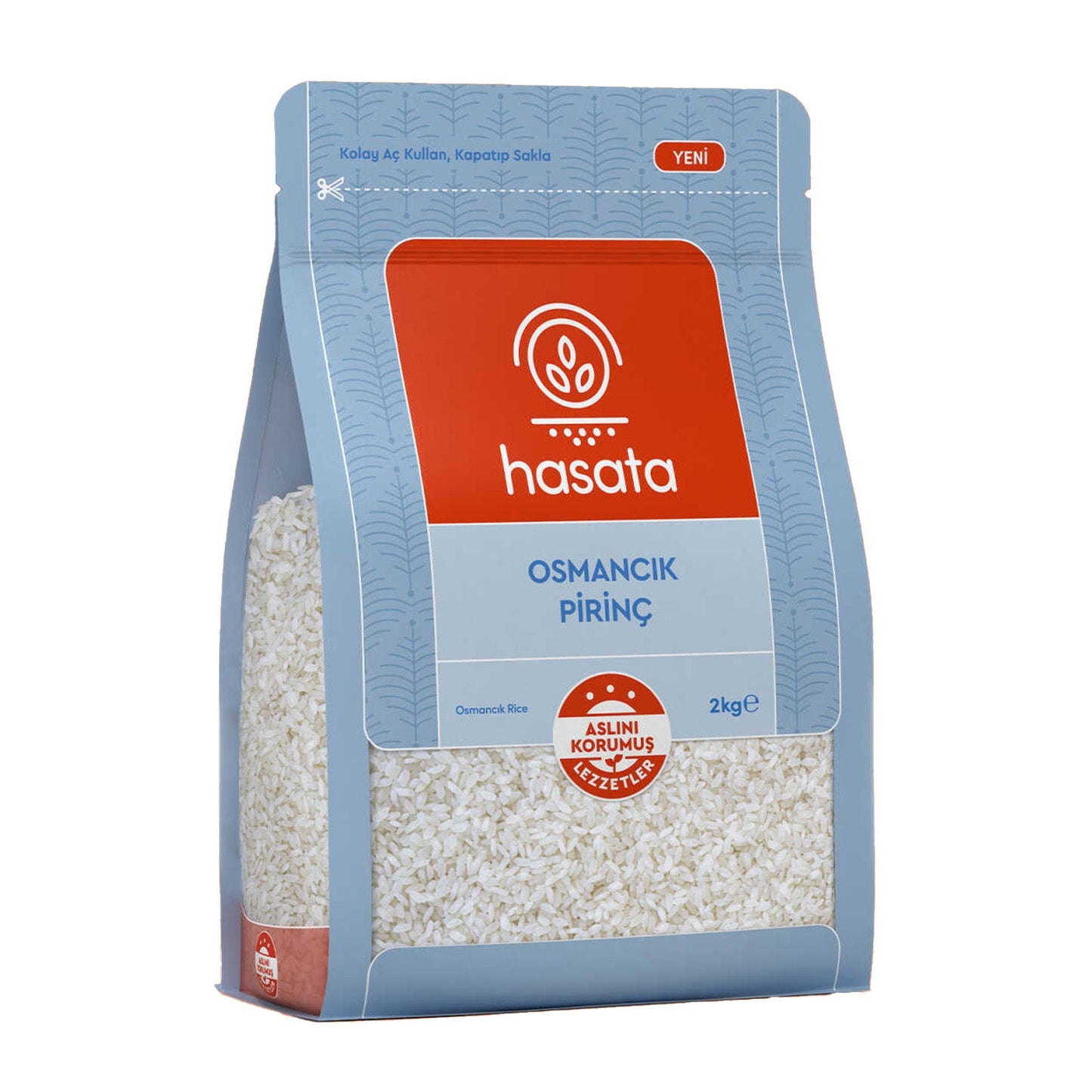 Arroz Hasata Osmancık 2 kg (70,5 oz) – Arroz turco premium de grano medio