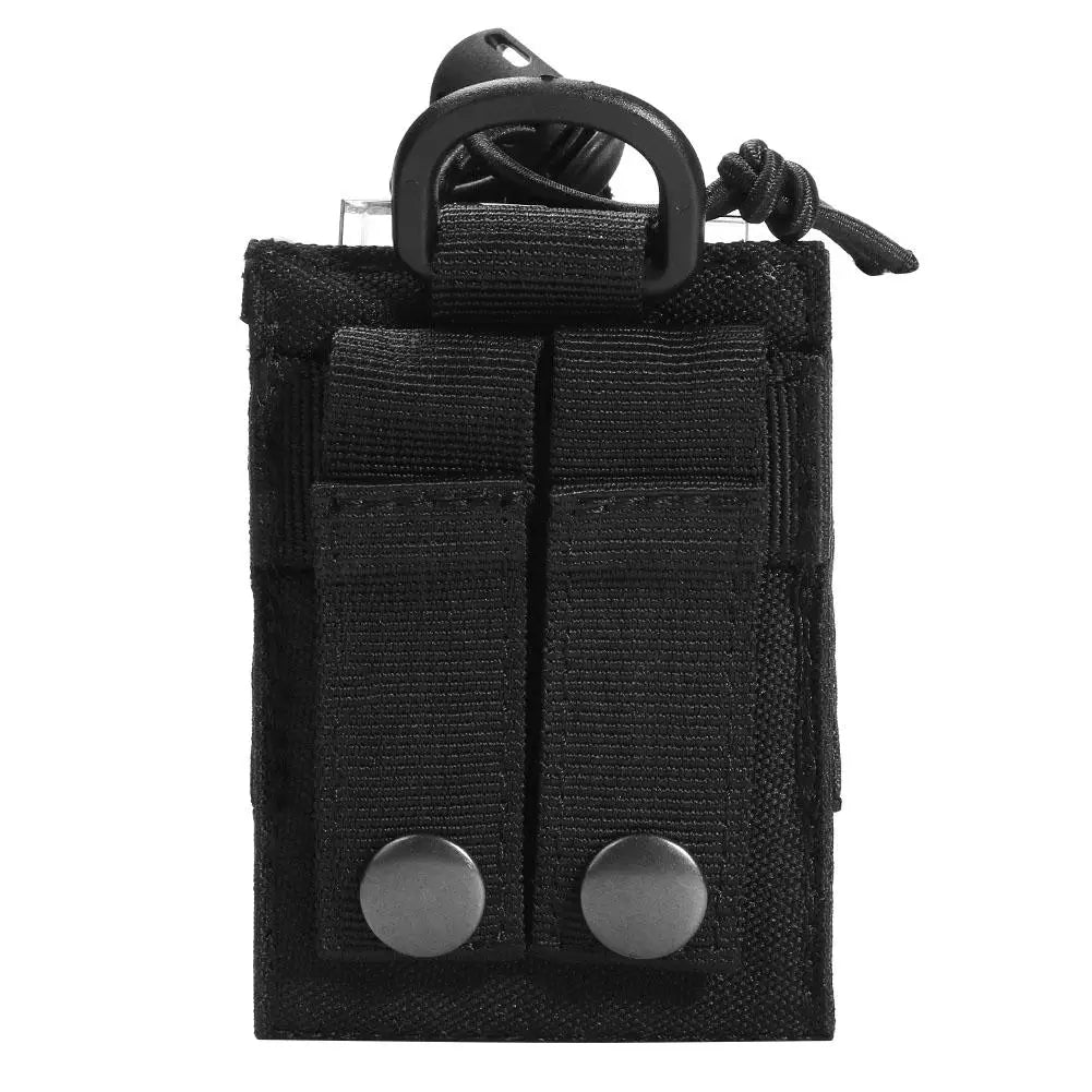 Package Pouch Walkie hunting Talkie Holder Bag Tactical Sports Pendant Military Molle Nylon Radio - Korvel