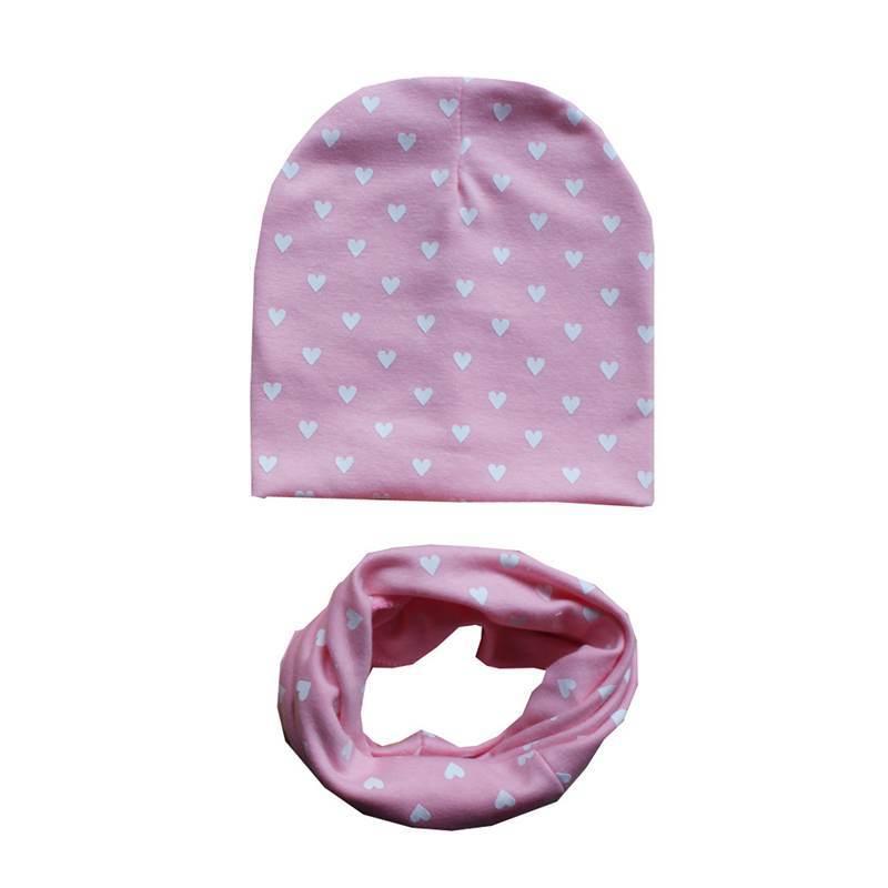 Ensemble élégant de bonnet et écharpe pour garçons et filles