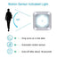 STEVVEX Wireless LED Motion Sensor Night Lights - Set of 2