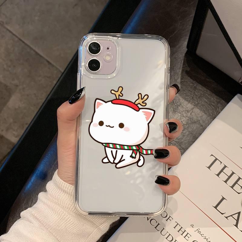 Colorful Cat Phone Case for iPhone 11, 12, 13 Series