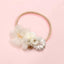 Elegant Floral Headband for Newborns - Soft & Adjustable