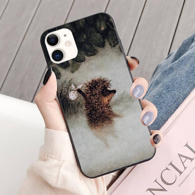 Bright Hedgehog In The Fog Phone Case for iPhone