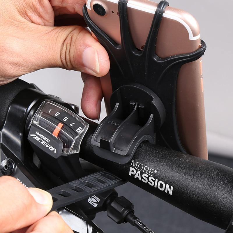Soporte Universal Duradero para Teléfonos Móviles de Bicicleta