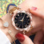 Montre à Quartz en Cuir Élégante pour Femme