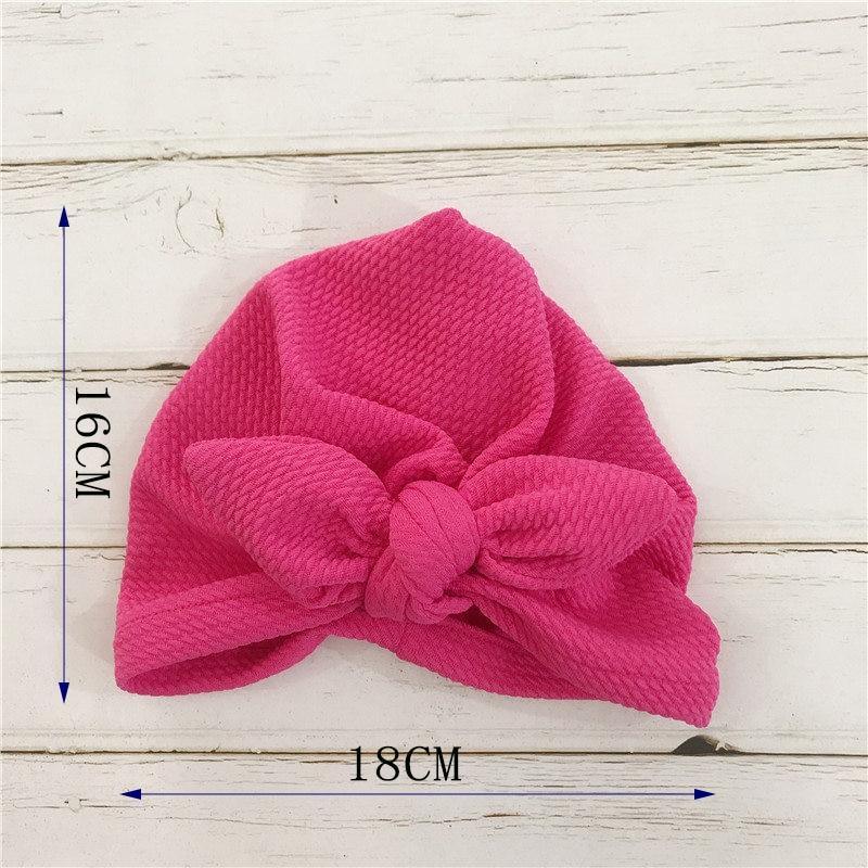 Chapeau Élégant en Fleurs pour Filles - Bonnet Turban pour Tout-Petits