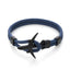 Pulsera de Ancla Negra Moderna y Elegante para Hombres y Mujeres