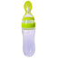 Botella de Alimentación de Silicona para Bebés con Cuchara - 90ml