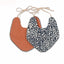 Double-Deck Infant Bibs - Stylish Cotton Linen for Toddlers