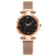 Montre de Femme Luxe Ciel Étoilé - Design Magnétique Étanche