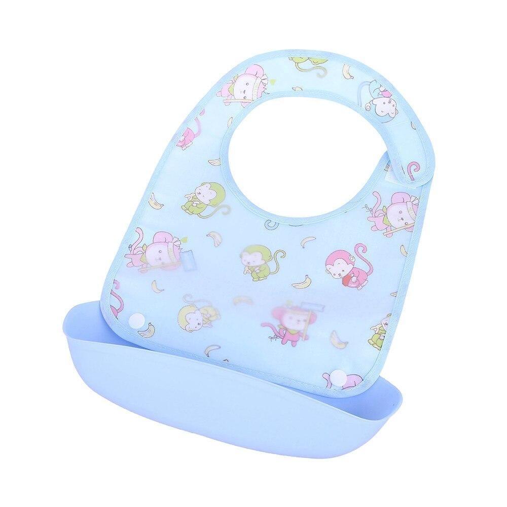 Baberos de Silicona Impermeables Premium con Recogedor de Comida
