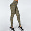 Pantalones de Yoga de Camuflaje con Bolsillos para Mujeres
