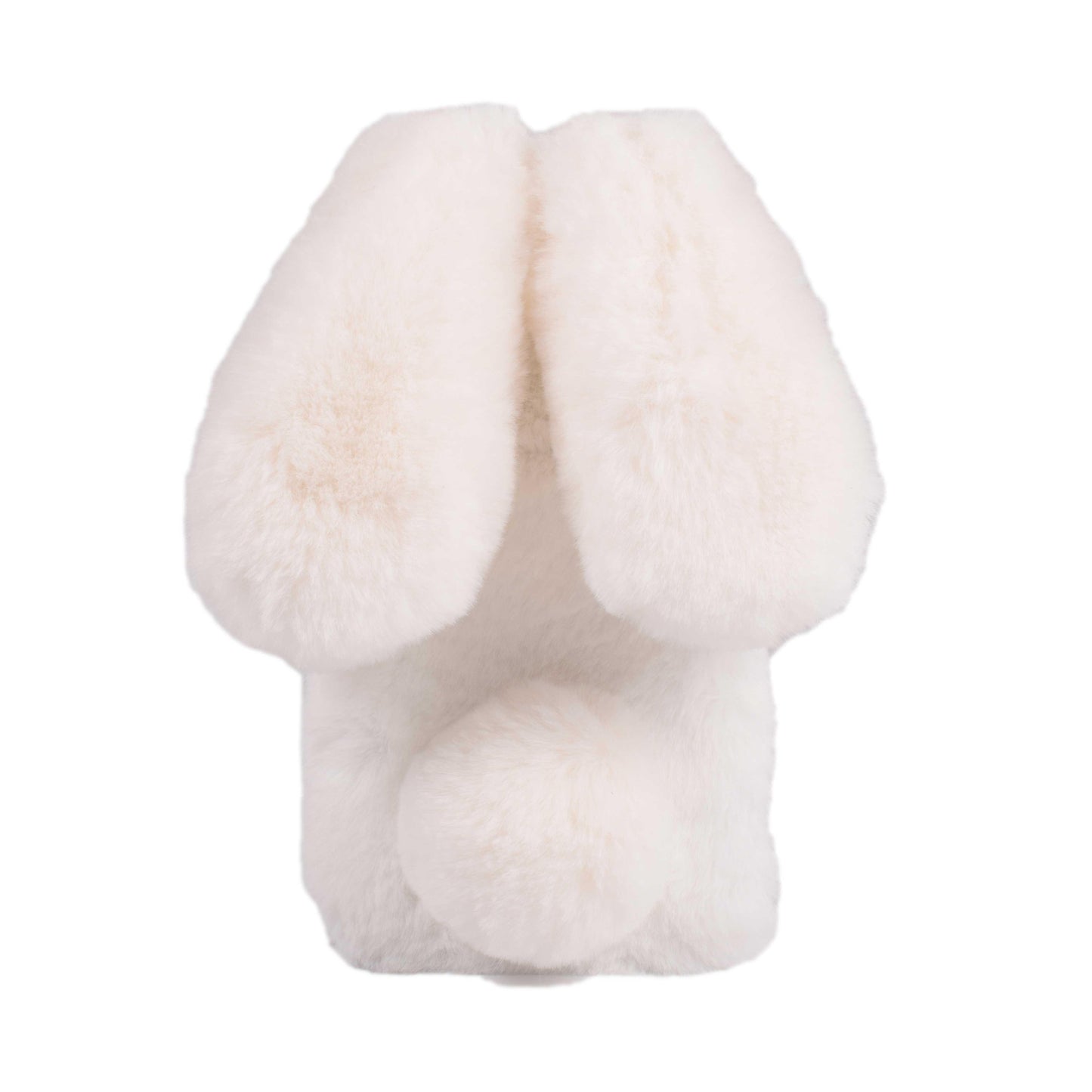 Funda de Peluche Linda y Esponjosa para iPhone - Diseño de Orejas de Conejo