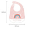 Bibs de bebé de silicona impermeables premium - Ajustables y coloridos