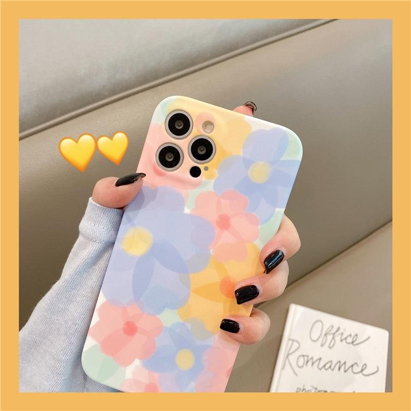 Cute Floral Phone Case for iPhone 13 Pro Max & More