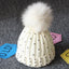 Charming Newborn Baby Winter Knit Hat with Pompom