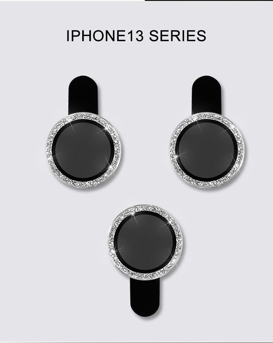 Glitter Diamond Camera Lens Protector for iPhone