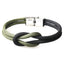 Bracelet en corde moderne à nœud élégant multi-couches pour hommes et femmes