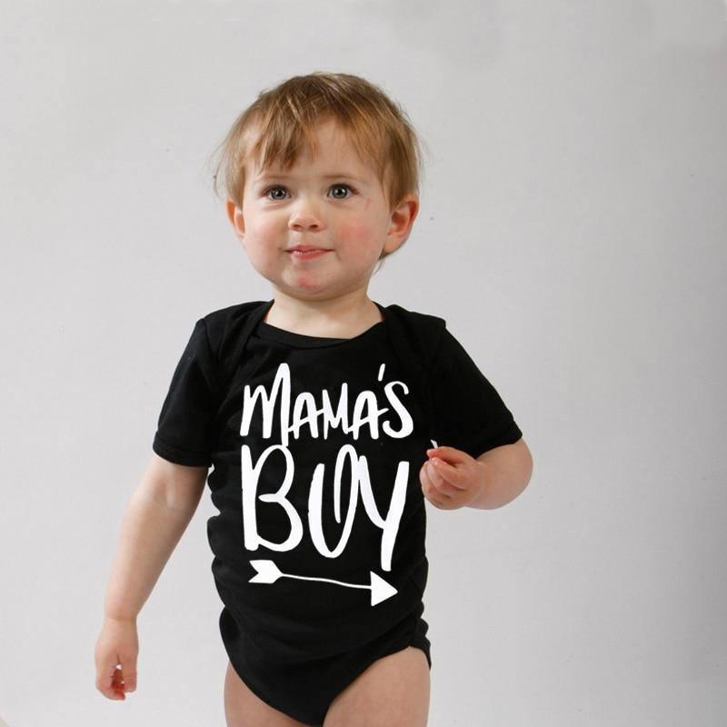 Bodysuit de bébé imprimé moderne de luxe - Combinaison d'été unisexe