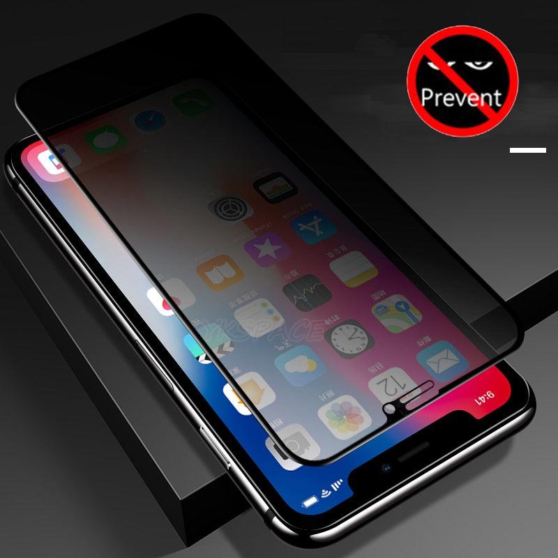 Protecteur d'écran en verre trempé premium pour iPhone