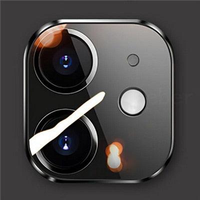 Protecteur d'objectif en verre trempé premium pour iPhone 13/12/11