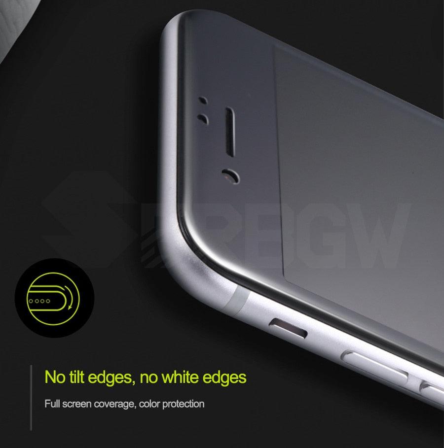 Verre trempé incurvé 9D pour iPhone 7/8 Plus