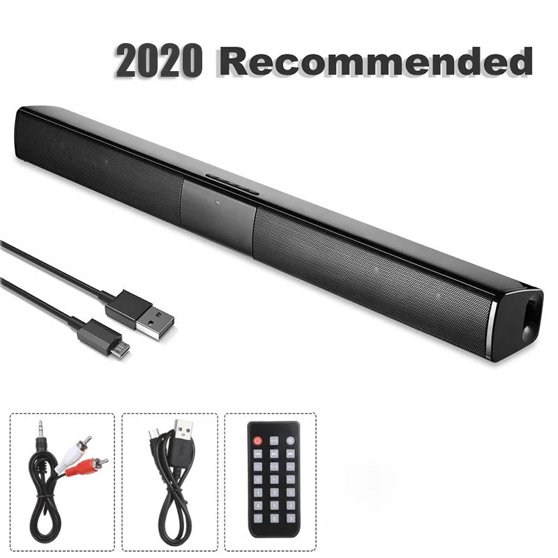 Barre de son Bluetooth 20W pour home cinéma et PC