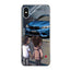 Boy See Sports Car Drift Phone Case for iPhone