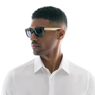 Stylish Polarized Bamboo Sunglasses for Men & Women - UV400 Protection - Korvel