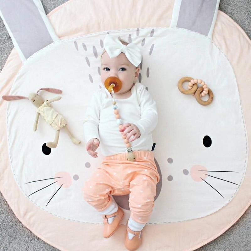 Alfombra de Juego de Cartoon Elegante para Habitaciones de Niños
