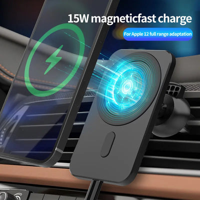 15W Magnetic Car Wireless Charger for iPhone 12 Series