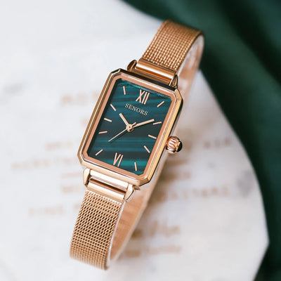 Senors Japan Quartz Movement Waterproof Ladies Watch