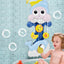 Juguete de baño interactivo de spray de agua caracol y ballena para niños pequeños