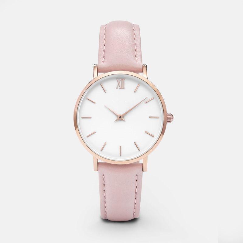 Montre Quartz en Cuir Élégante pour Femmes STEVVEX
