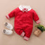 Luxury Modern Baby Boy Romper with Bow - Premium Infant Outfit