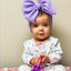 Chapeau en Tricot Élégant pour Filles Bébé avec un Grand Nœud