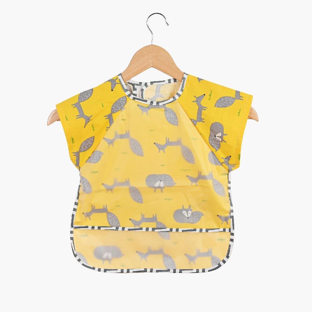 Bibs de bebé de dibujos animados ecológicos - Ajustables y a prueba de agua