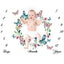 Adorable Cartoon-Themed Baby Milestone Blanket and Play Mat - Korvel