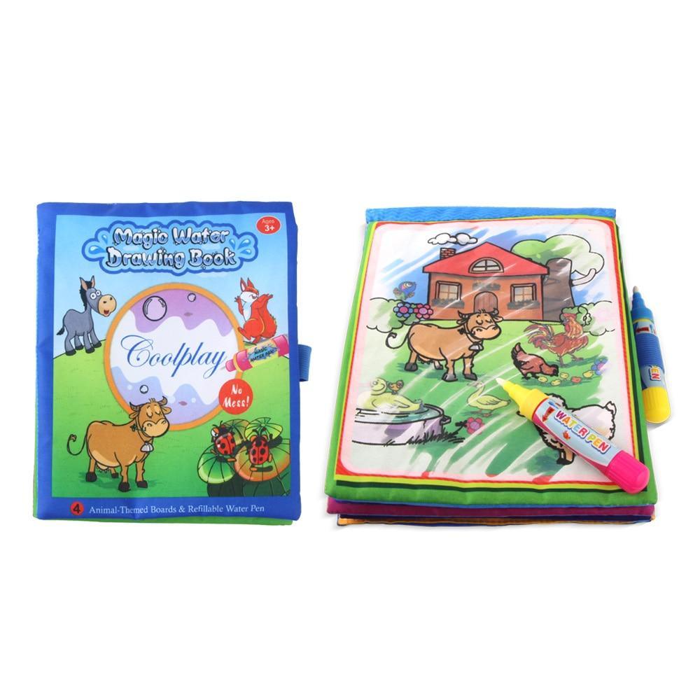 Coolplay Magic Water Drawing Book - Educational Art Toy